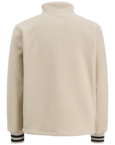 Jack & Jones - JORFrederiksberg Teddy High Neck - Oatmeal